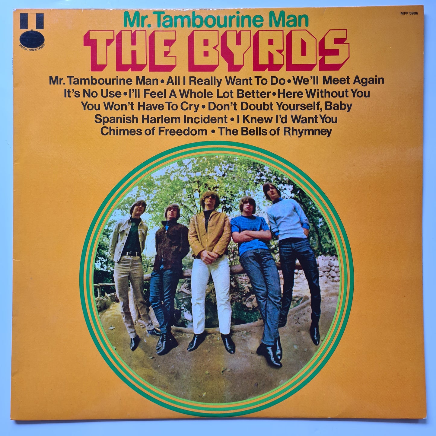 The Byrds – Mr. Tambourine Man - 1965 (70's Australian reissue) - Vinyl Record LP