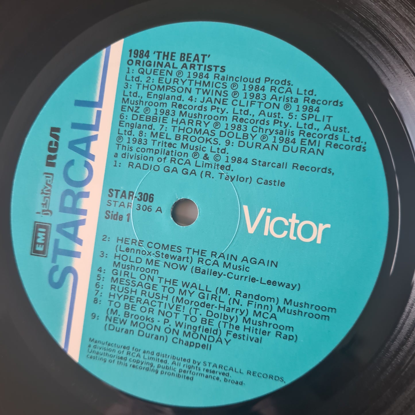 Various Artists – 1984 The Beat - 1984 (Australian Only Pressing) - Vinyl Record LP (near mint)