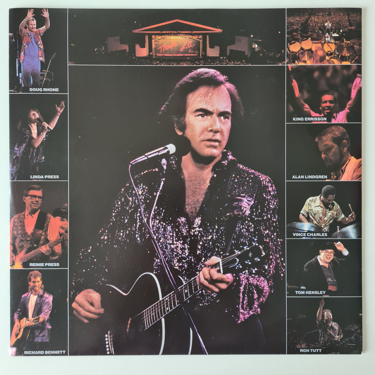 Neil Diamond – Hot August Night II - 1987 - Vinyl Record 2LP (Excellent)