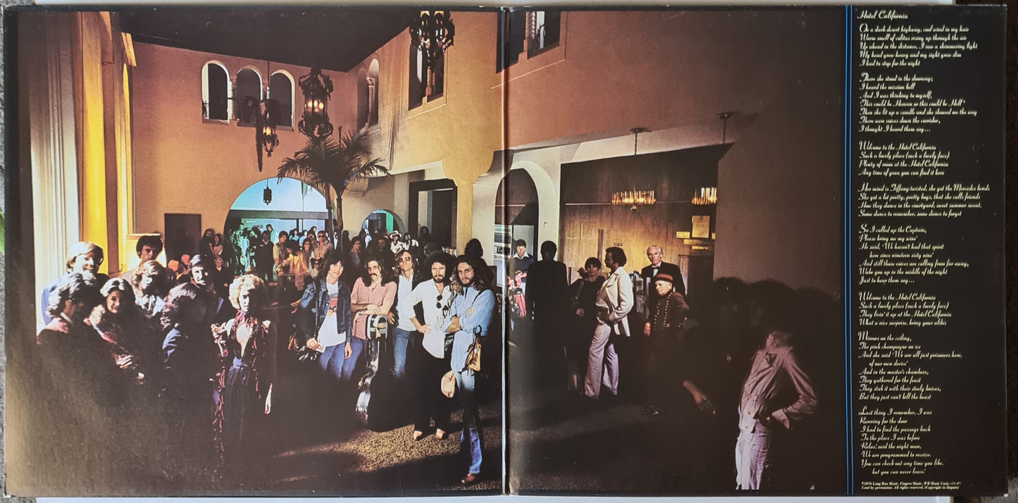 Eagles – Hotel California - 1976 (Australian Pressing) - (with poster) - Vinyl Record LP