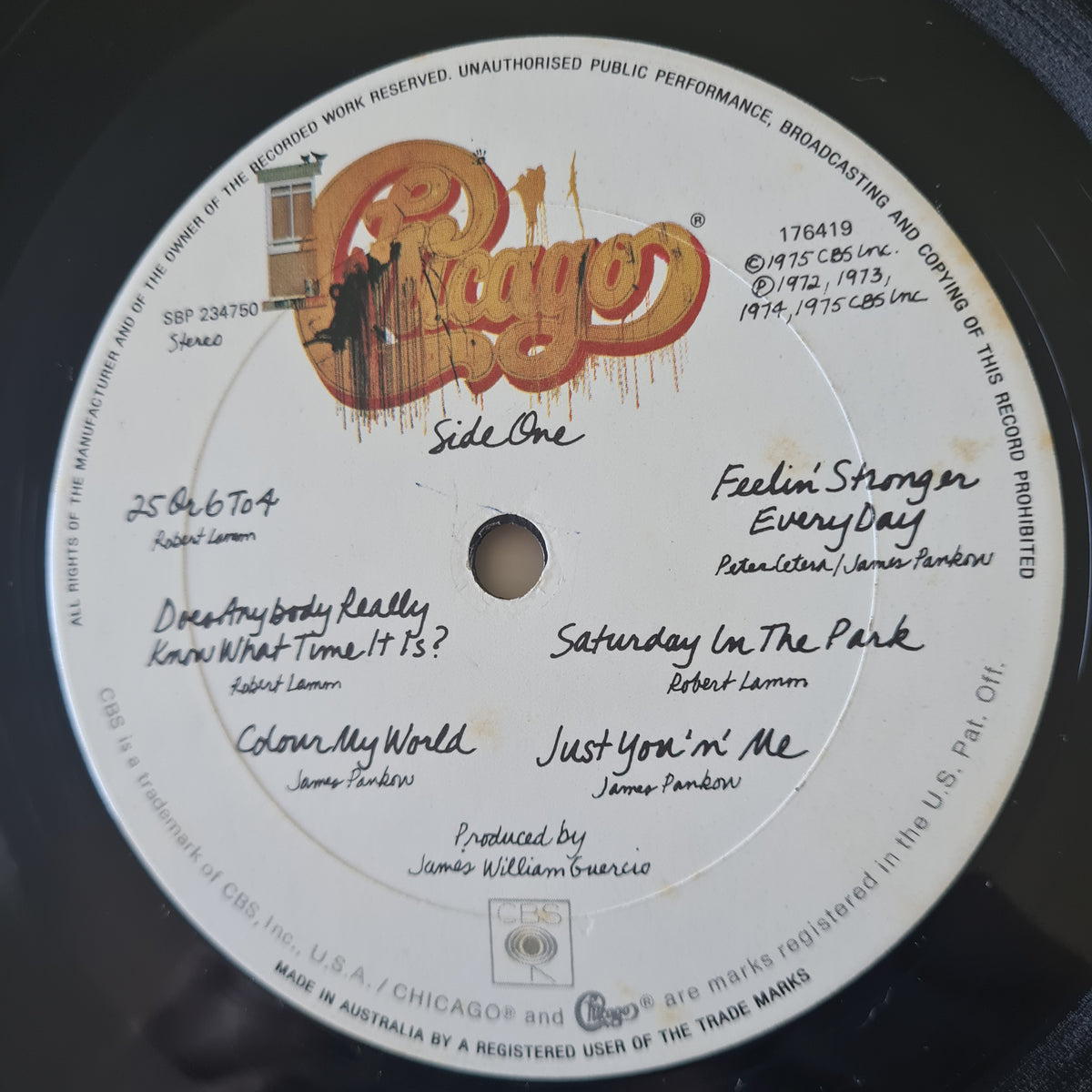 Chicago – Chicago IX - Chicago's Greatest Hits - 1975 - Vinyl Record LP