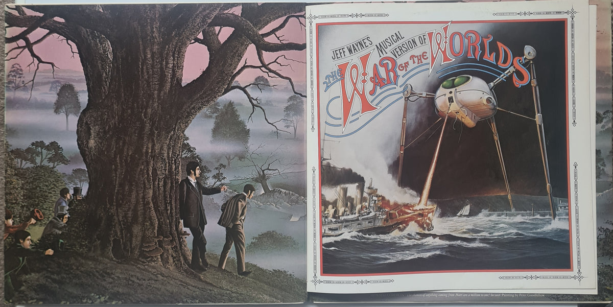 Jeff Wayne – Jeff Wayne's Musical Version Of The War Of The Worlds - 1978 (Gatefold) - Vinyl Record 2LP with booklet