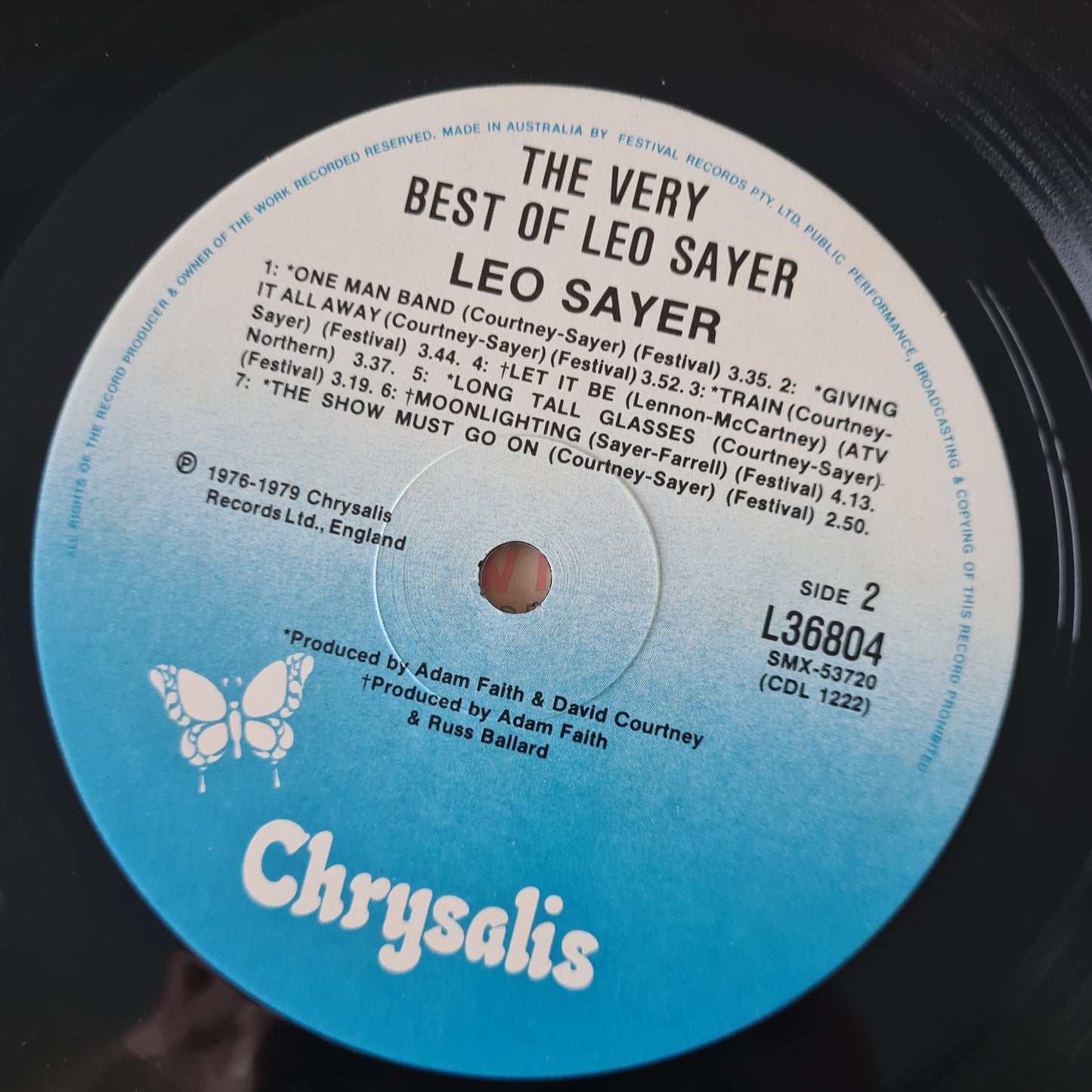 Leo Sayer – The Very Best Of Leo Sayer - 1979 - Vinyl Record LP