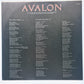 Roxy Music – Avalon - 1982 - Vinyl Record LP