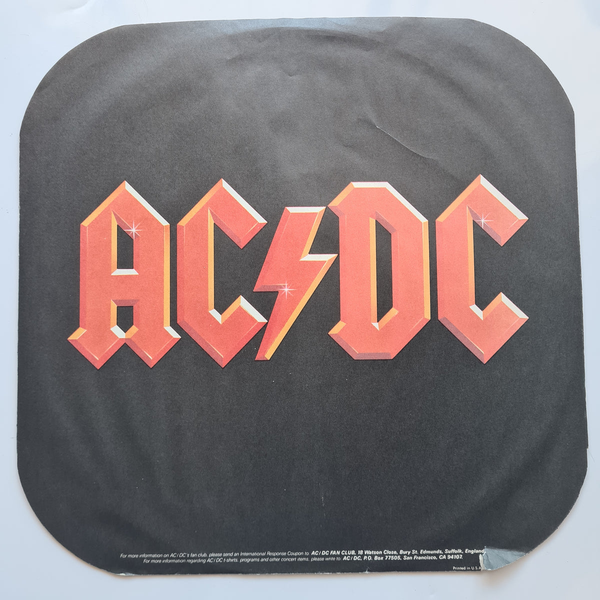 AC/DC – Let There Be Rock - 1977 (Early 80's USA Pressing) - Vinyl Record LP