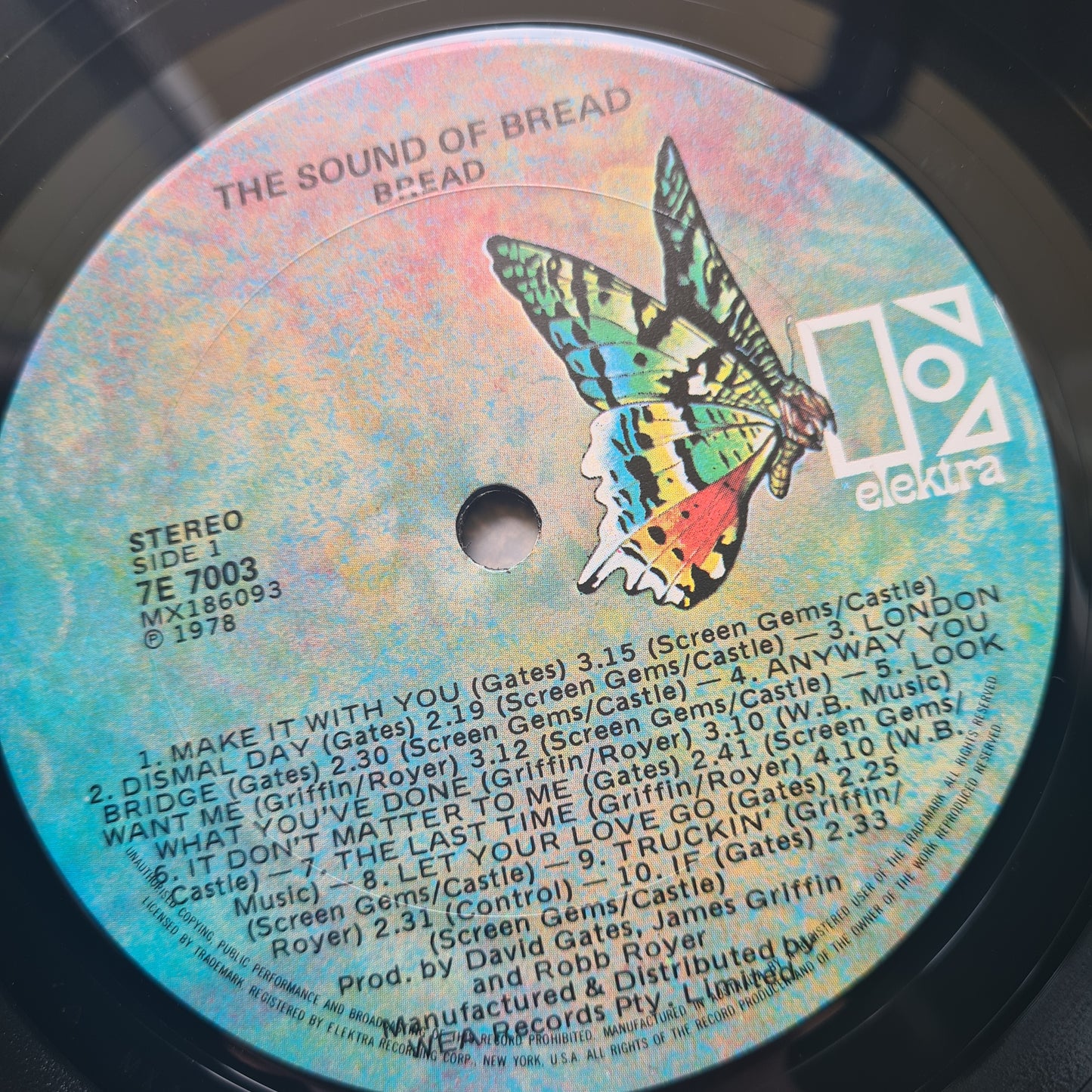 Bread – The Sound Of Bread: 20 Of Their Greatest Songs - 1977 - Vinyl Record LP