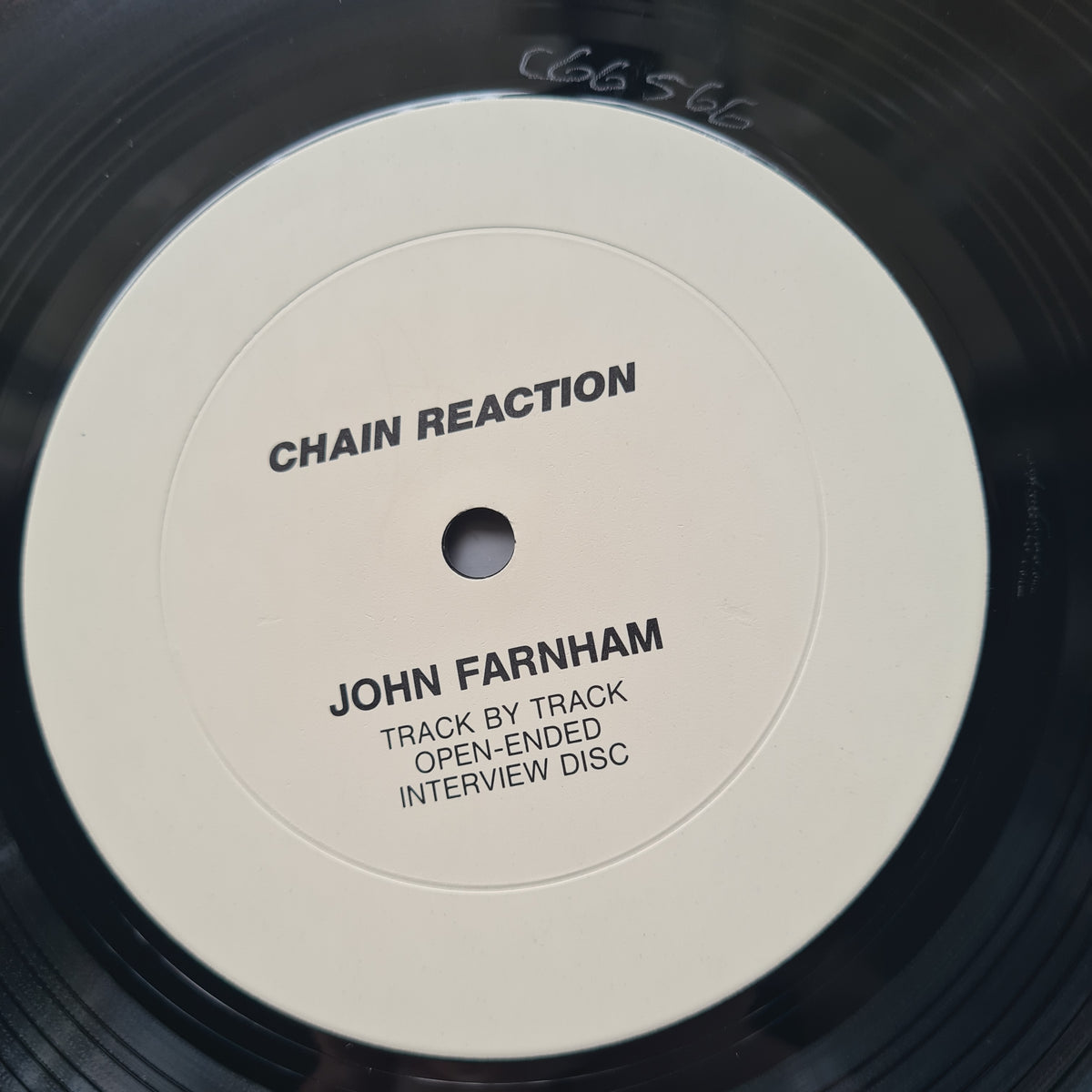 John Farnham – Track By Track Interview Disc Chain Reaction - 1990 (Rare Promo Pressing) - Vinyl Record LP