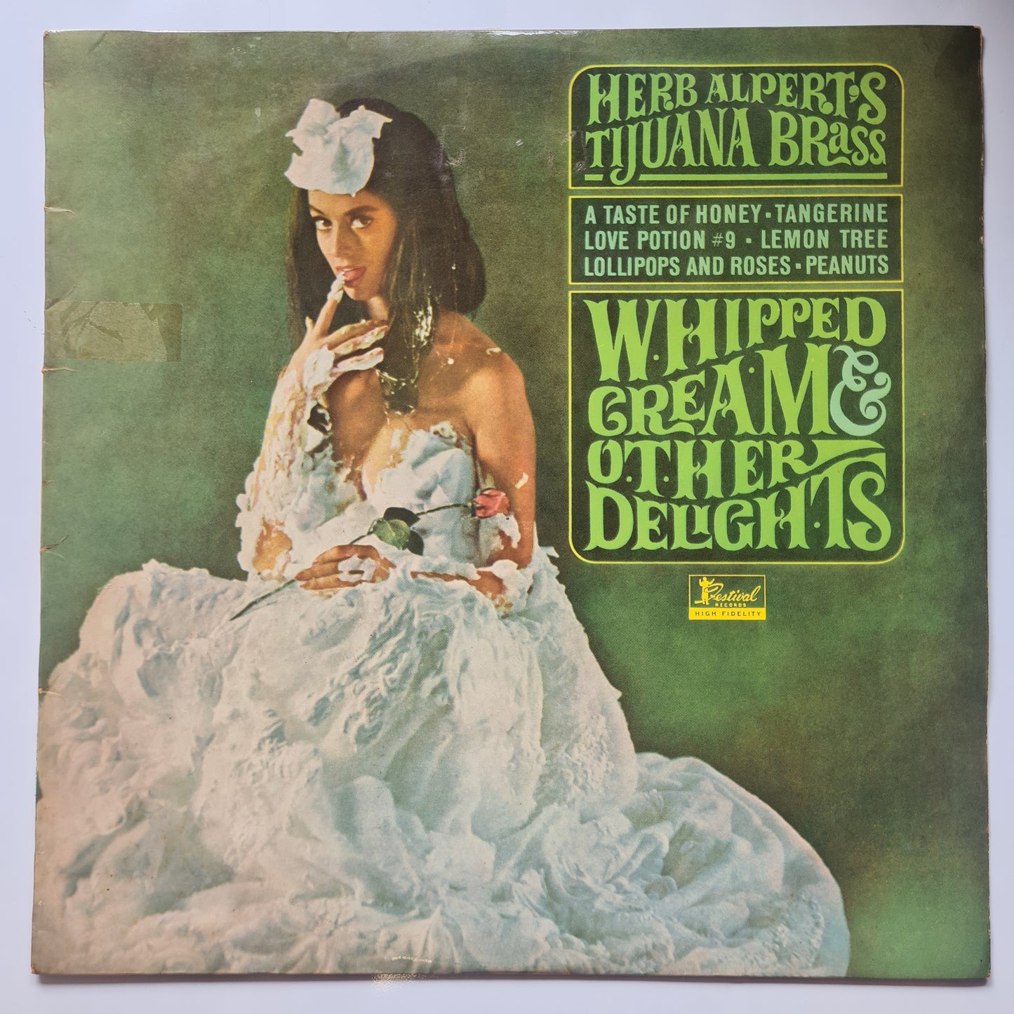 Herb Alpert's Tijuana Brass – Whipped Cream & Other Delights -1965 (1966 Australian Stereo Pressing) - Vinyl Record LP