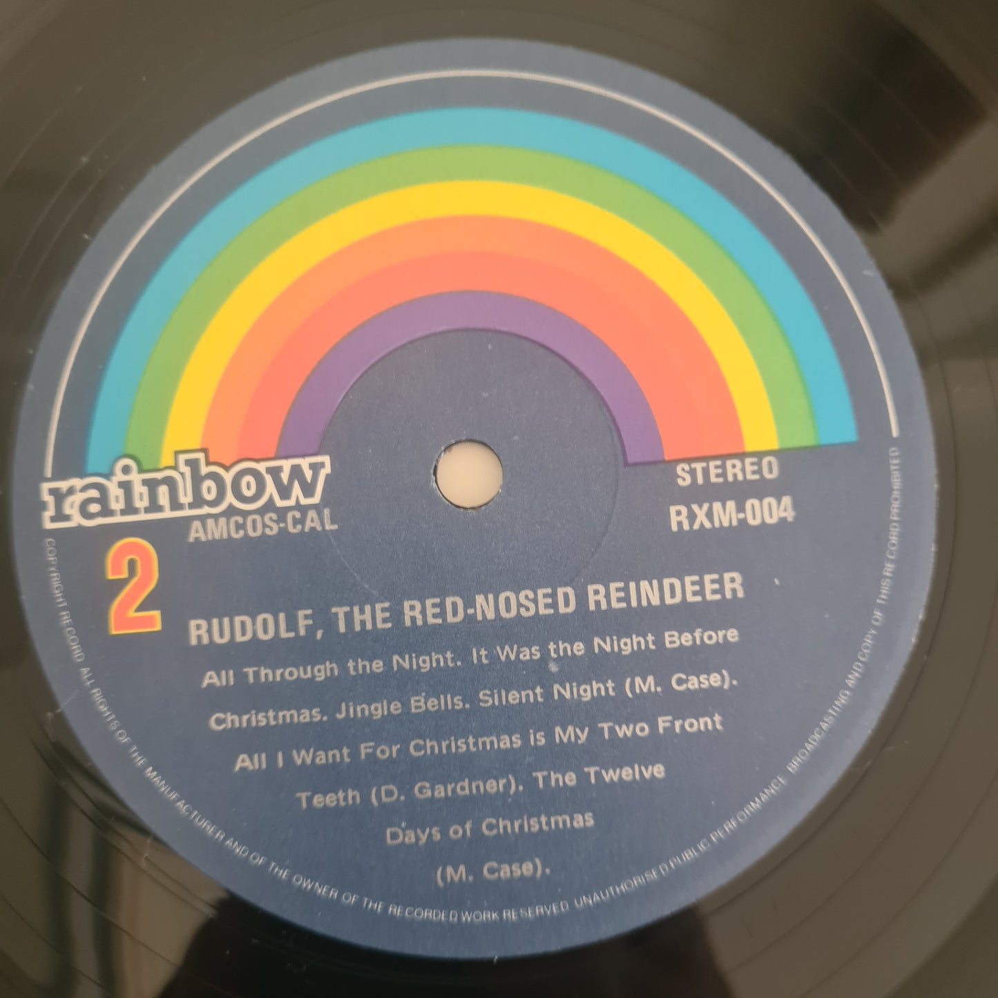 The Peppermint Candy Kids – Rudolph The Red Nosed Reindeer - 1972 (Australian Pressing) - Vinyl Record LP