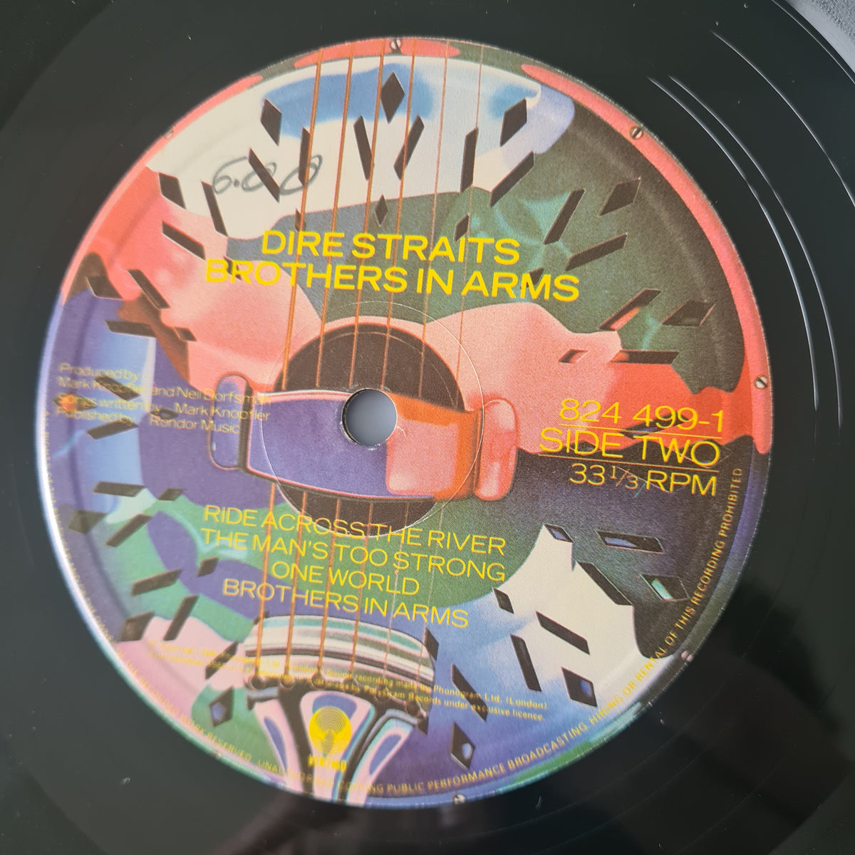 Dire Straits – Brothers In Arms - 1985 - Vinyl Record LP