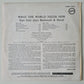 Stan Getz - What The World Needs Now (Stan Getz Plays Bacharach And David) - 1968 - Vinyl Record LP