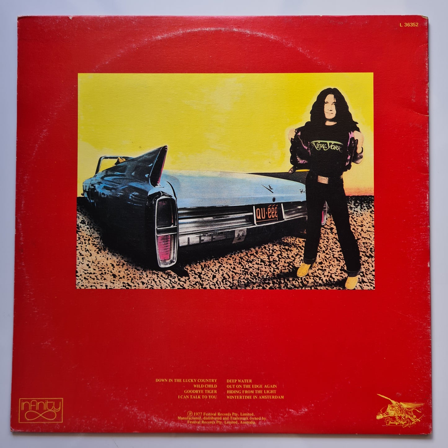 Richard Clapton – Goodbye Tiger - 1977 (Gatefold) - Vinyl Record LP