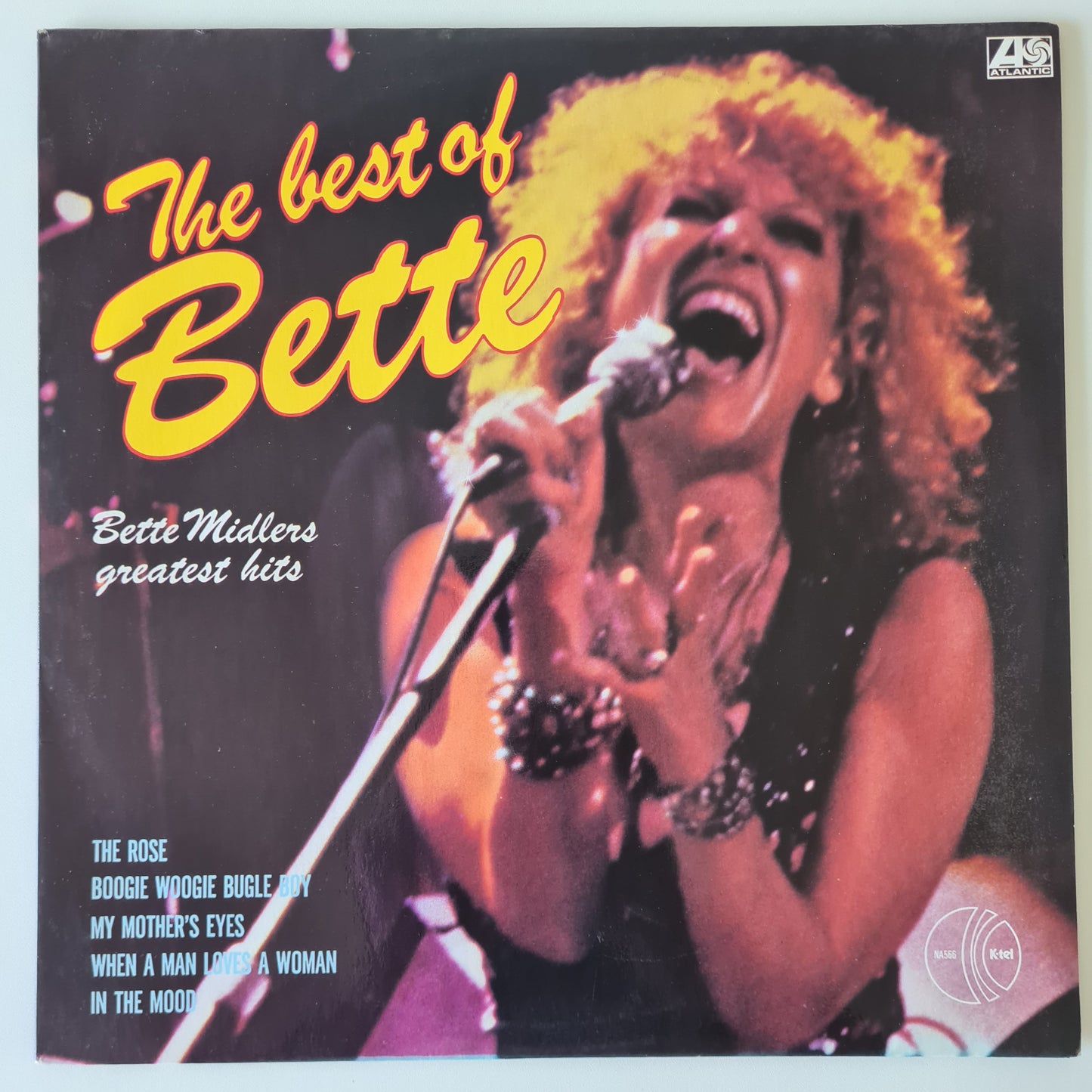 Bette Midler – The Best Of Bette - 1981 (Australian ONLY Pressing) - Vinyl Record LP (near mint)