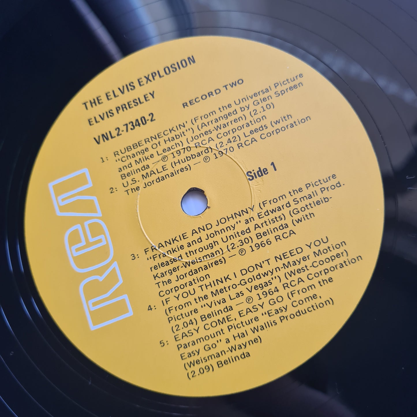 Elvis Presley – The Elvis Explosion - Unknown Year (Australian Only Pressing) - Vinyl Record 2LP