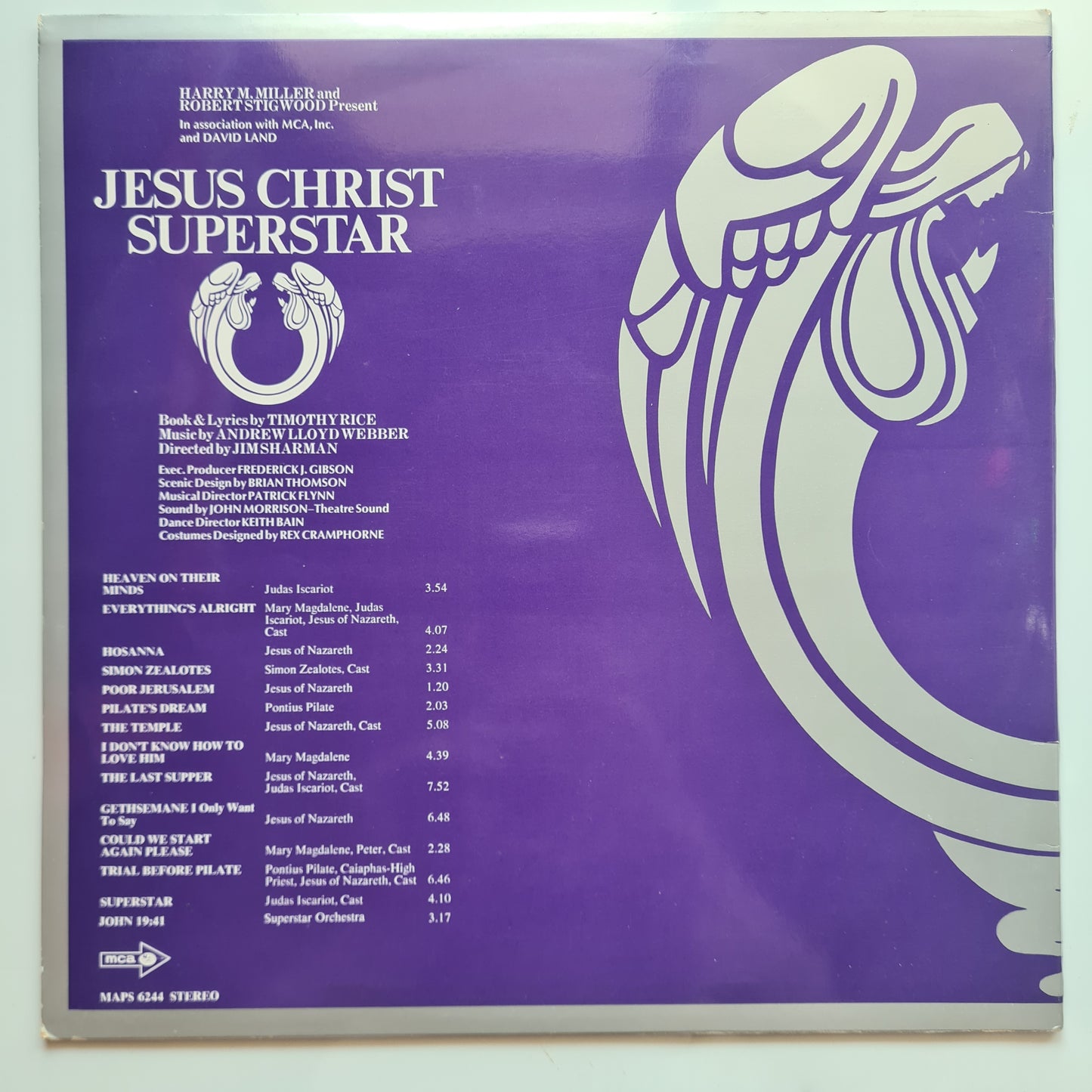 Various – Jesus Christ Superstar (Original Australian Cast Recording) - 1972 (1st Pressing) - Vinyl Record LP