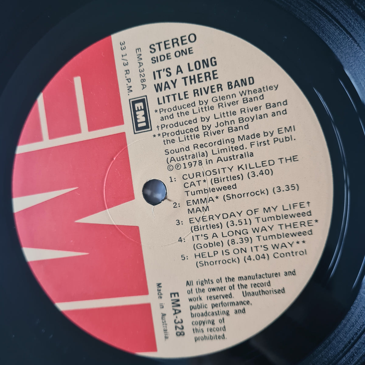 Little River Band – It's A Long Way There (Greatest Hits) - 1978 - Vinyl Record LP