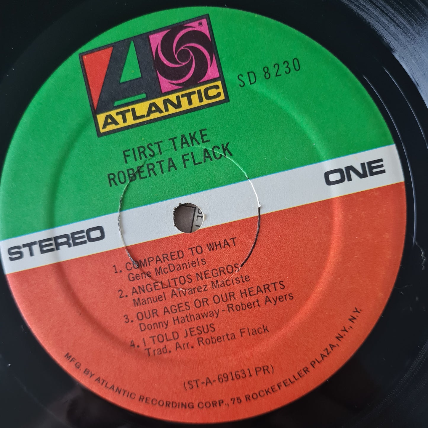 Roberta Flack – First Take - 1969 (USA Pressing) - Vinyl Record LP