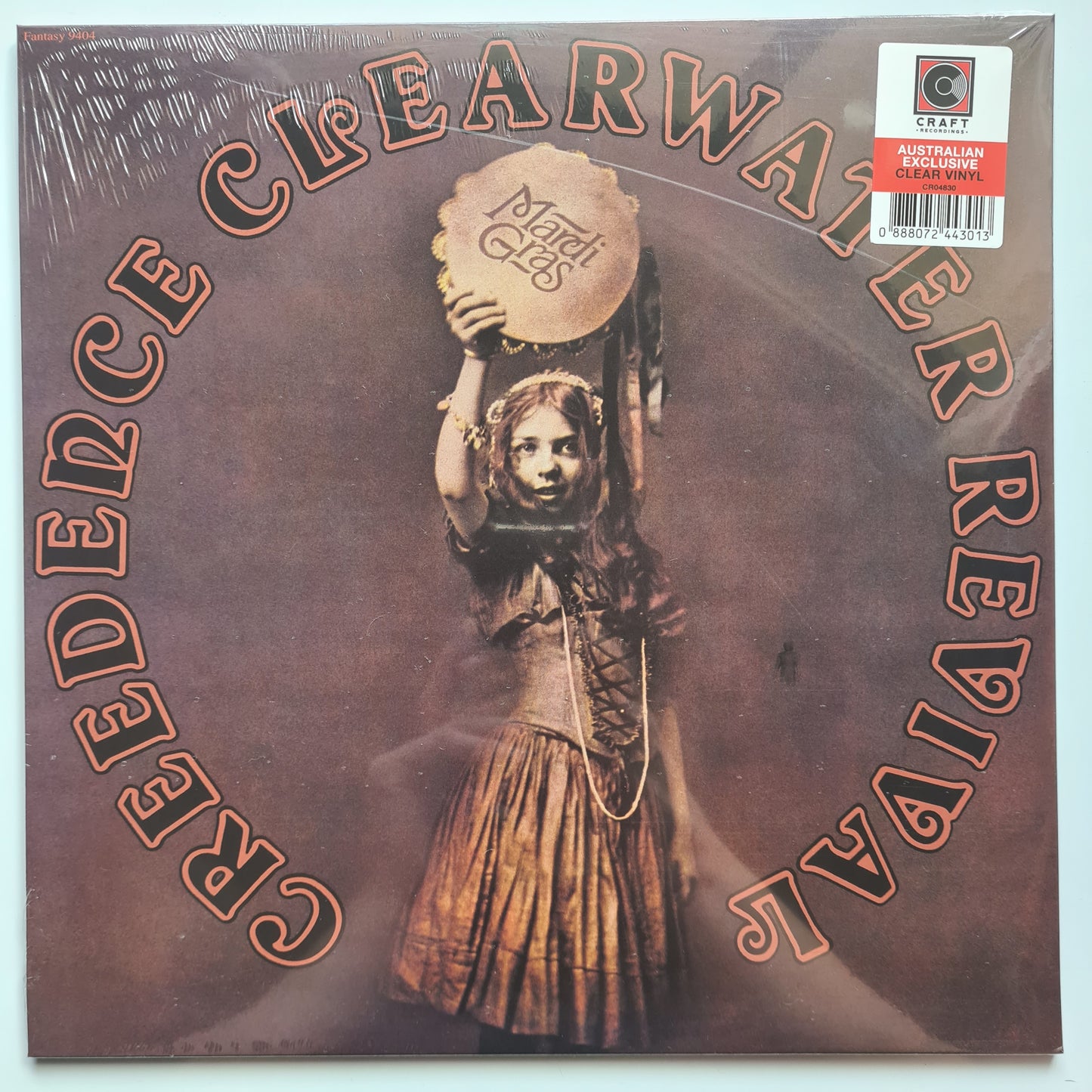 Creedence Clearwater Revival – Mardi Gras - 1972 (2023 Australian Exclusive Clear Vinyl) - Vinyl Record LP (Brand New Sealed)