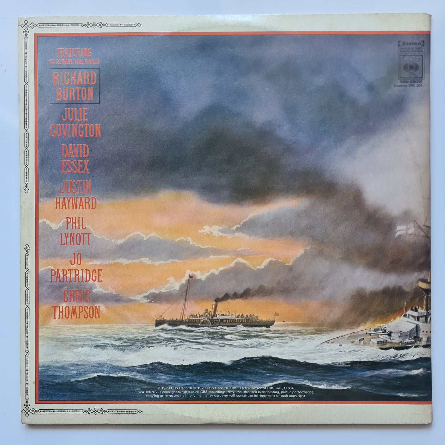 Jeff Wayne – Jeff Wayne's Musical Version Of The War Of The Worlds - 1978 (Gatefold) - Vinyl Record 2LP (near mint)