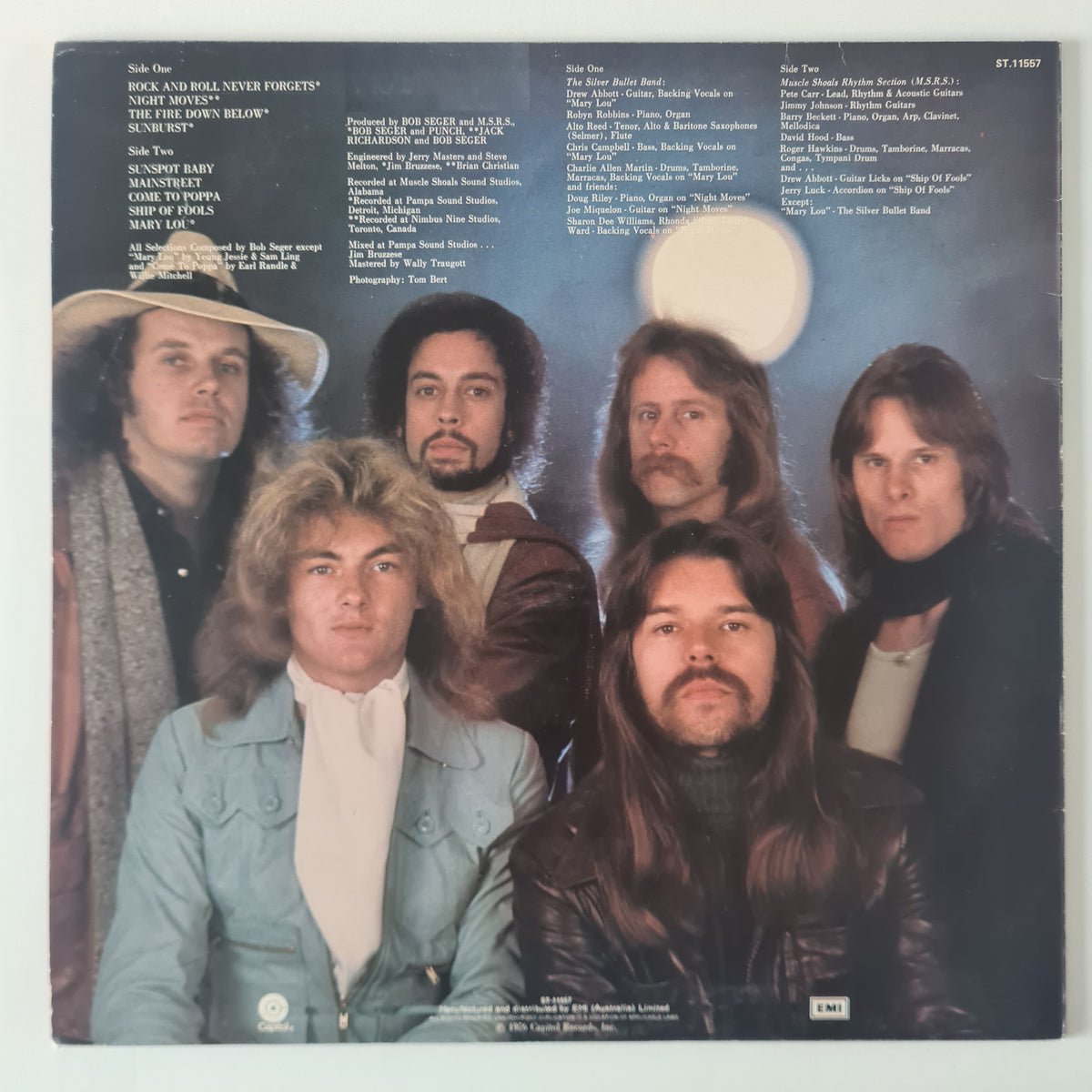 Bob Seger And The Silver Bullet Band – Night Moves - 1976 - Vinyl Record LP