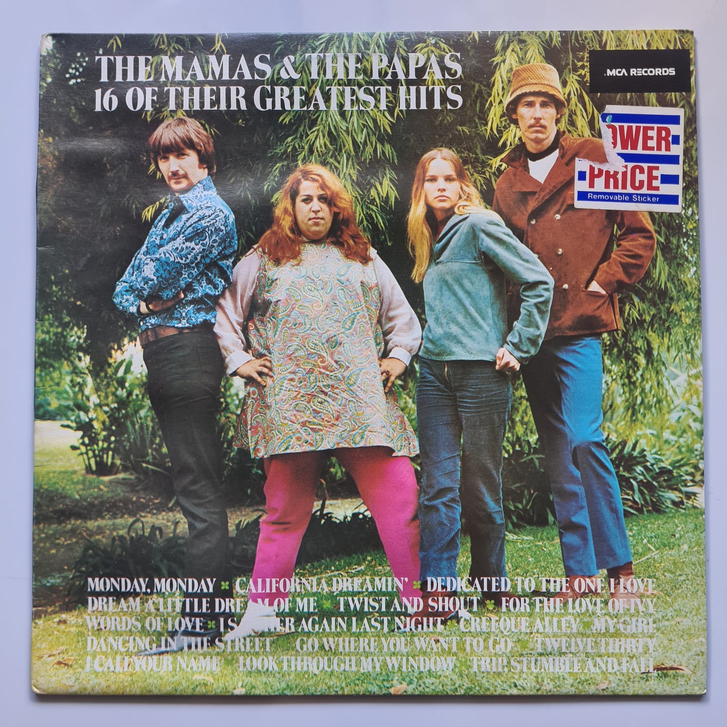 The Mamas & The Papas – 16 Of Their Greatest - 1969 (1984 Australian Pressing) - Vinyl Record LP