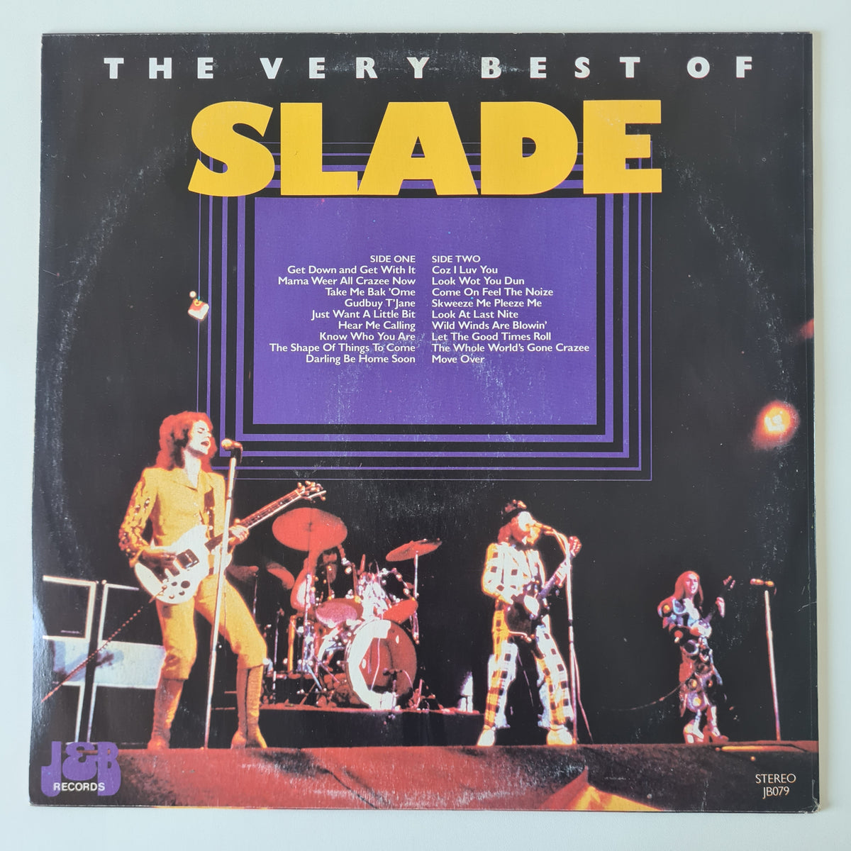 Slade – The Very Best Of Slade - 1982 - Vinyl Record LP