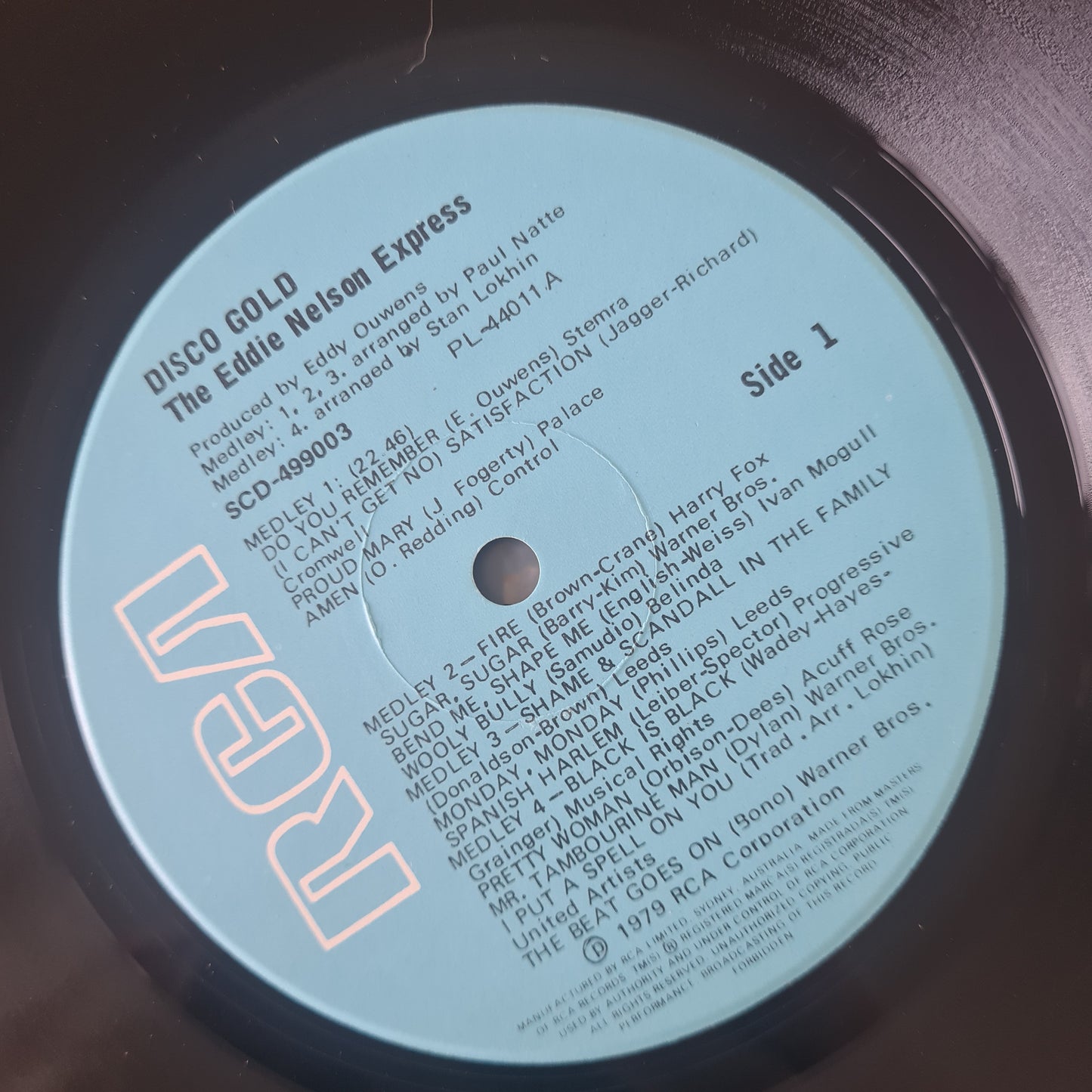 The Eddie Nelson Express – Disco Gold - 1979 - Vinyl Record LP
