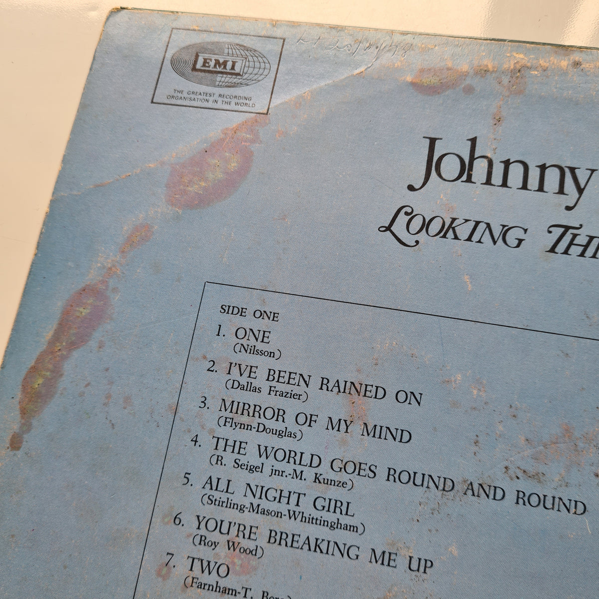 Johnny Farnham – Looking Through A Tear - 1970 - Vinyl Record LP