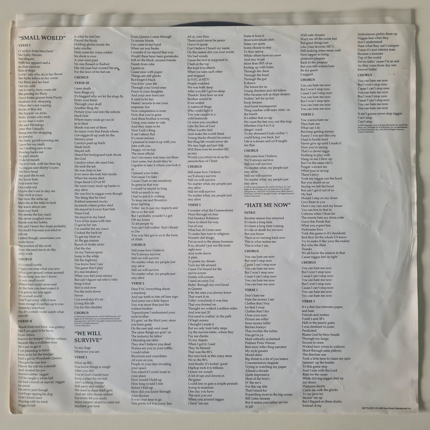 NAS – I Am... - 1999 (Original USA Pressing) - Vinyl Record 2LP