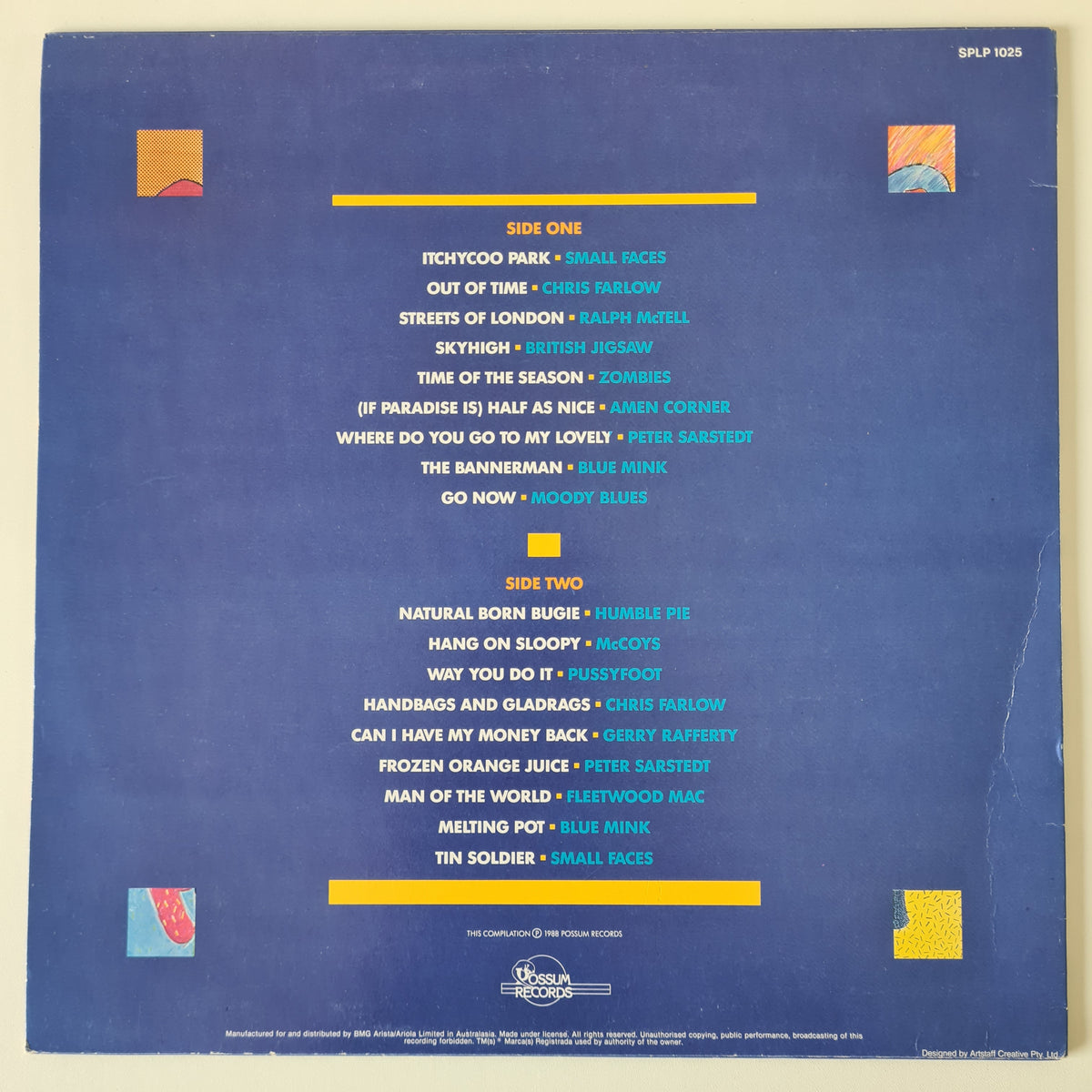 Various Artists – The History Of Pop Vol One - 1988 (Australian Only Pressing) - Vinyl Record LP by Sound Hound Records