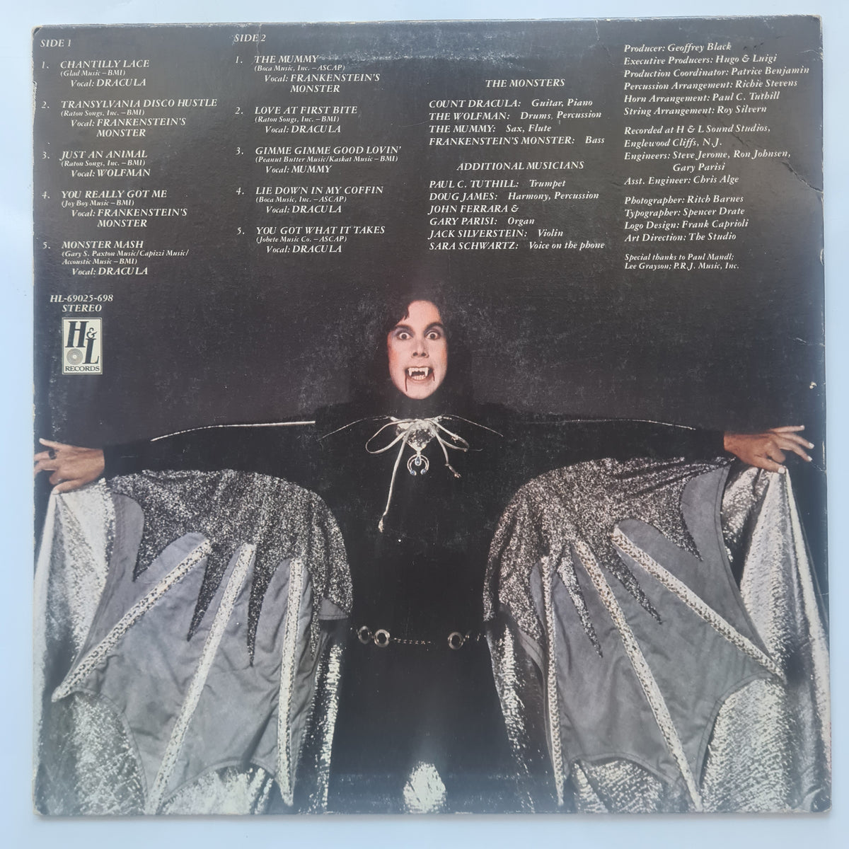 Monsters – Monsters - 1977 (USA Pressing) - Vinyl Record LP