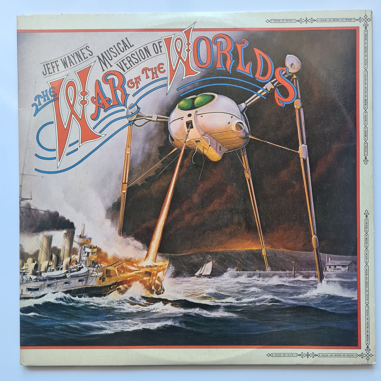 Jeff Wayne – Jeff Wayne's Musical Version Of The War Of The Worlds - 1978 (Gatefold) - Vinyl Record 2LP (near mint)