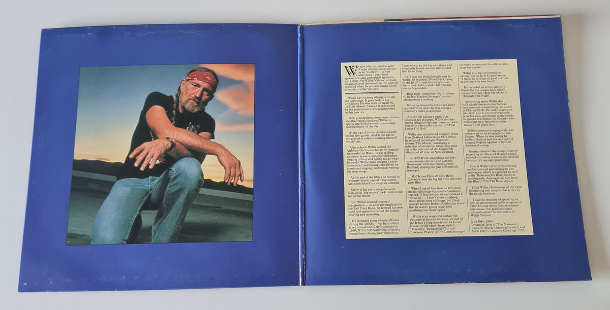Willie Nelson – Always - 1980 (Rare New Zealand Gatefold Pressing) - Vinyl Record LP