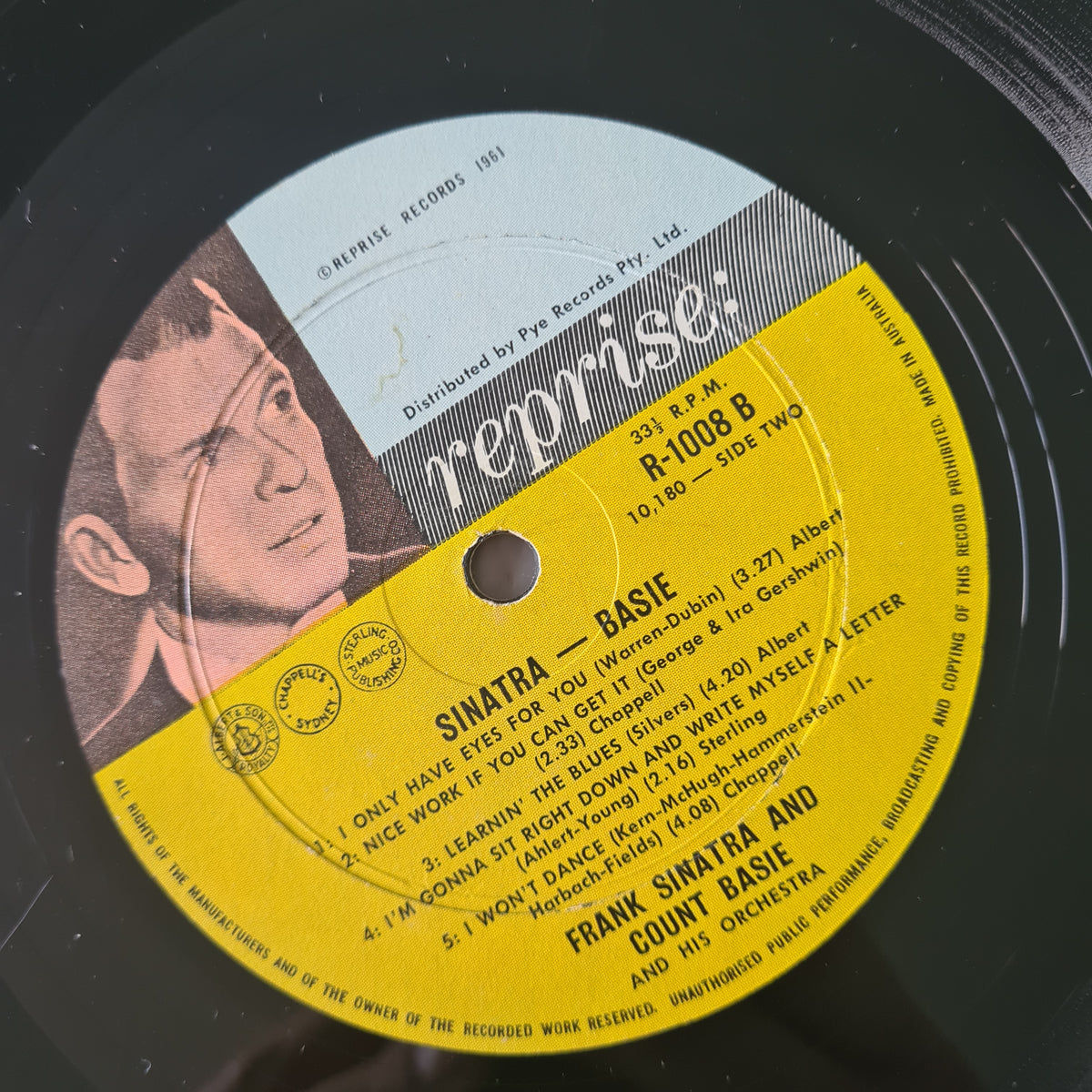 Frank Sinatra & Count Bassie – Sinatra-Basie - 1962 (First MONO Australian Pressing) - Vinyl Record LP