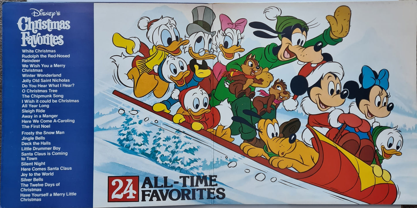 Larry Groce, The Mike Sammes Singers & The Disneyland Children's Sing-Along Chorus – Disney's Christmas Favorites - 1979 (1980 Australian Pressing) - Vinyl Record LP (near mint)