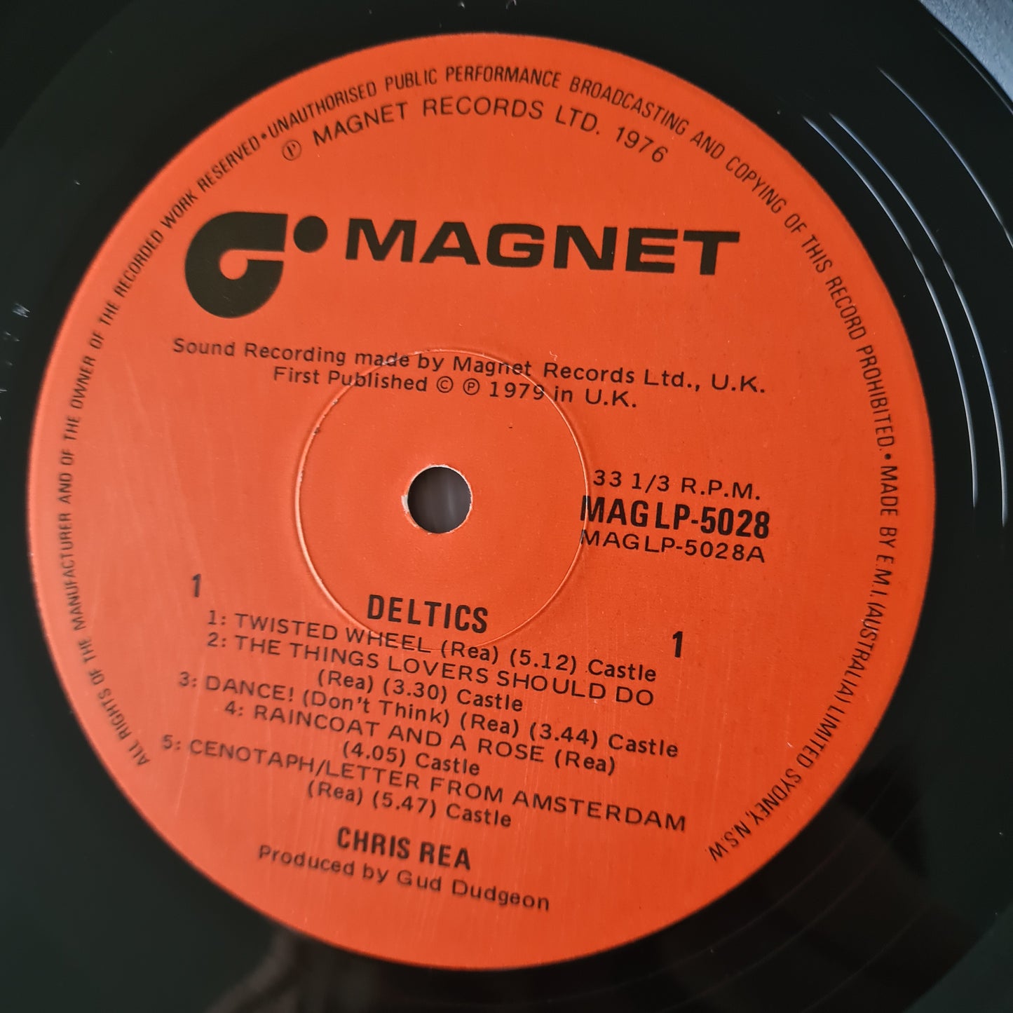 Chris Rea – Deltics - 1979 - Vinyl Record LP (near mint)