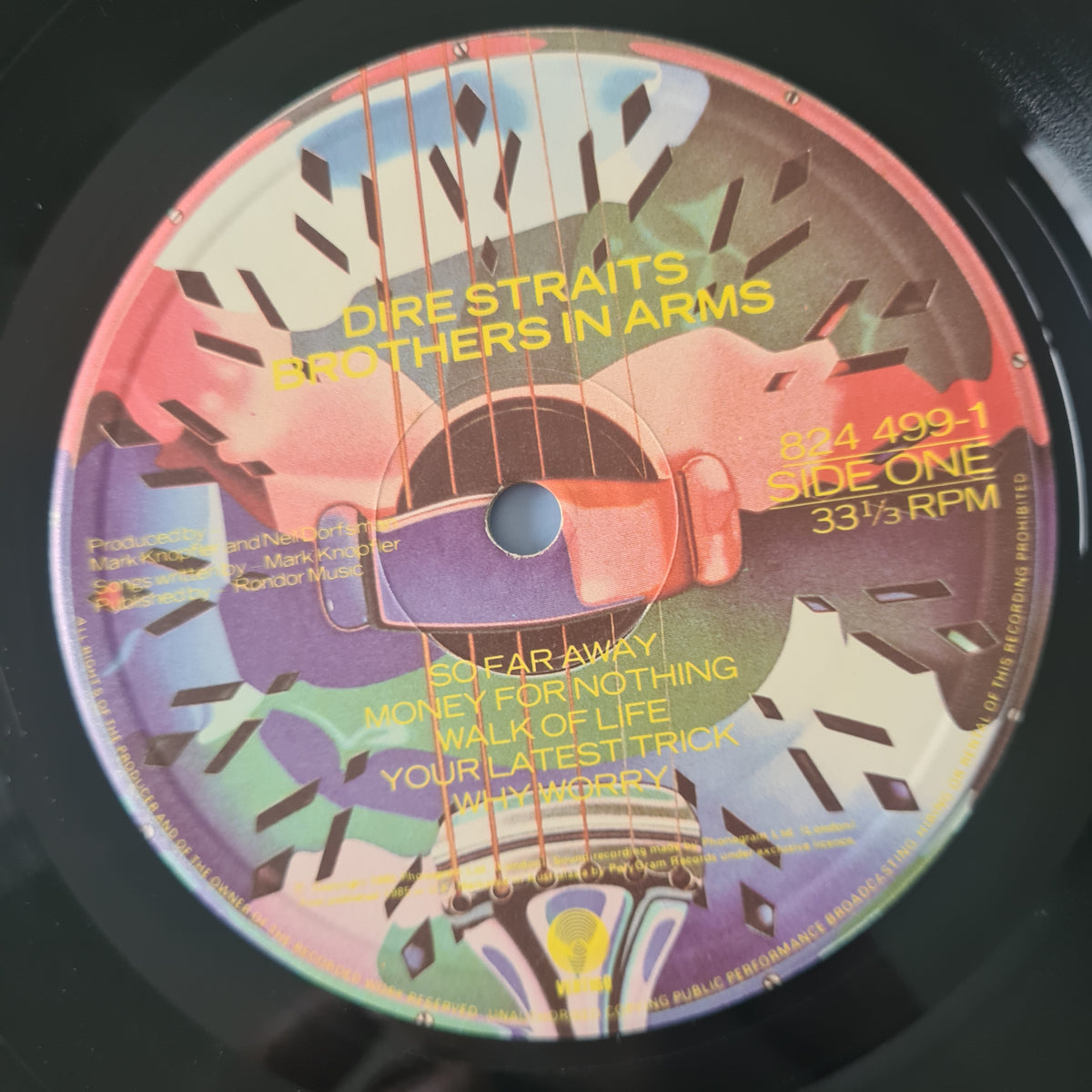 Dire Straits – Brothers In Arms - 1985 - Vinyl Record LP