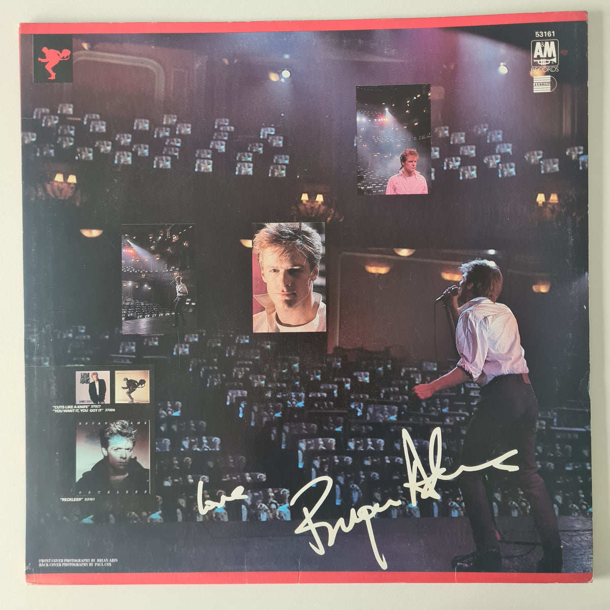 Bryan Adams – Reckless - 1984 (Australian Only XMAS Gift Pack Edition) - Vinyl Record LP