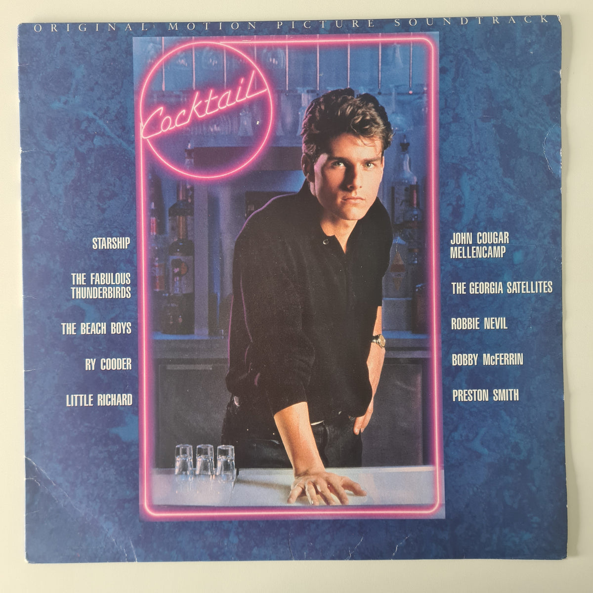 Various – Cocktail: Original Soundtrack From The Motion Picture - 1988 - Vinyl Record LP
