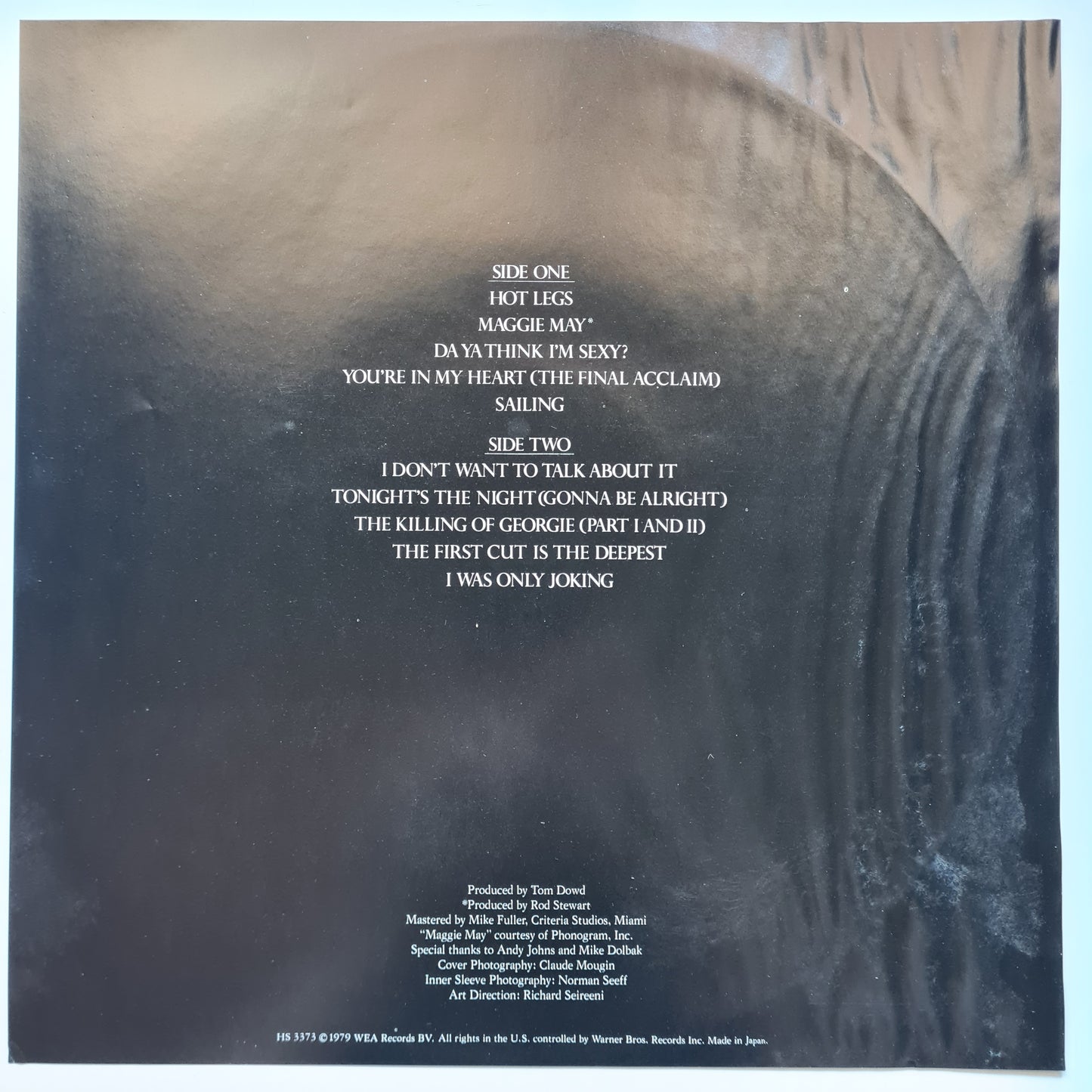 Rod Stewart – Greatest Hits - 1979 (Japanese Pressing) - Vinyl Record LP