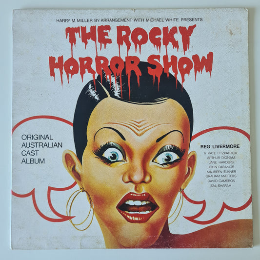 "The Rocky Horror Show" Original Australian Cast - The Rocky Horror Show: Original Australian Cast Album - 1974 - Vinyl Record LP