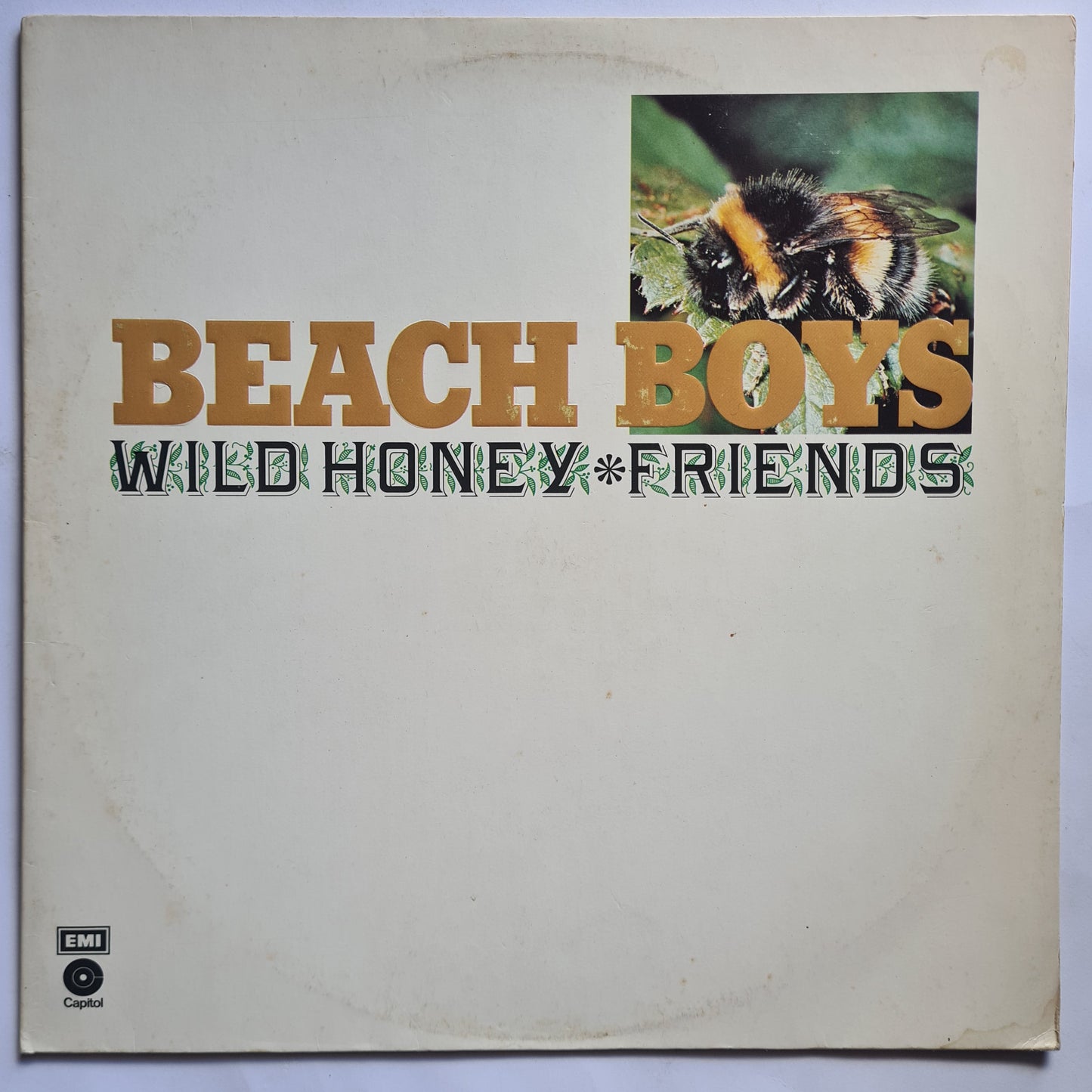 The Beach Boys – Wild Honey / Friends - 1975 (UK Gatefold Pressing) - 2LP Vinyl Record