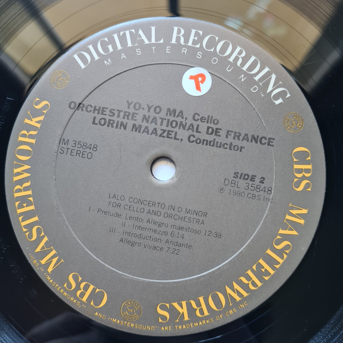 Yo-Yo Ma, Lorin Maazel, Orchestre National De France - Lalo* / Saint-Saëns – Cello Concertos - 1980 - Vinyl Record LP (Audiophile Pressing)