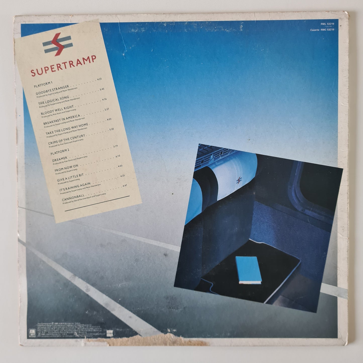 Supertramp – The Autobiography Of Supertramp - 1986 - Vinyl Record LP