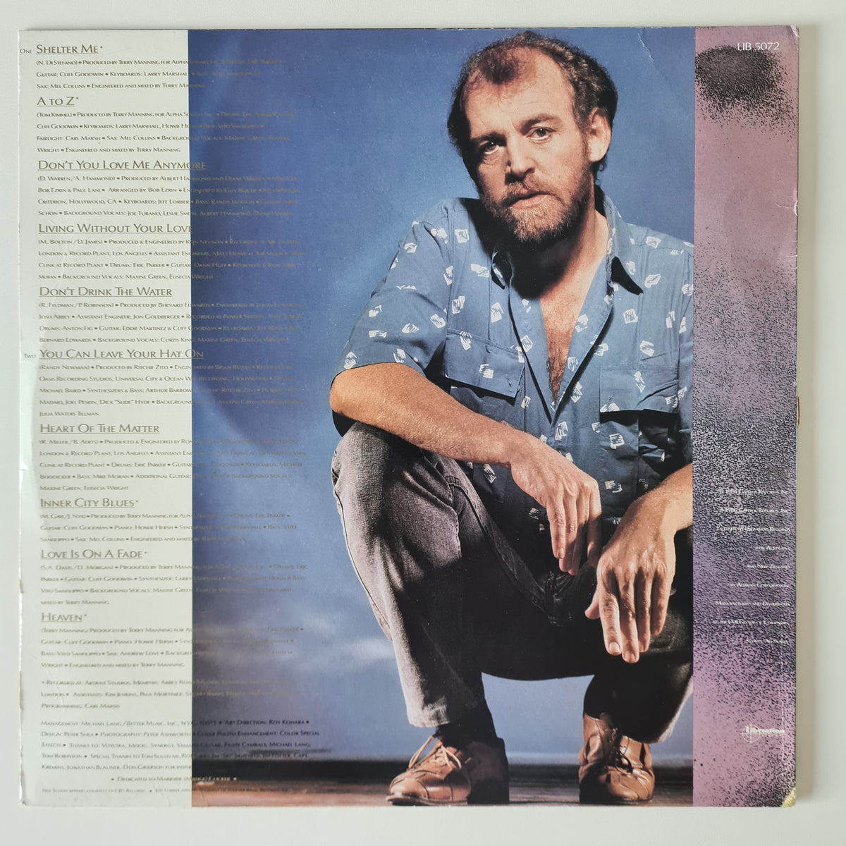 Joe Cocker – Cocker - 1986 - Vinyl Record LP