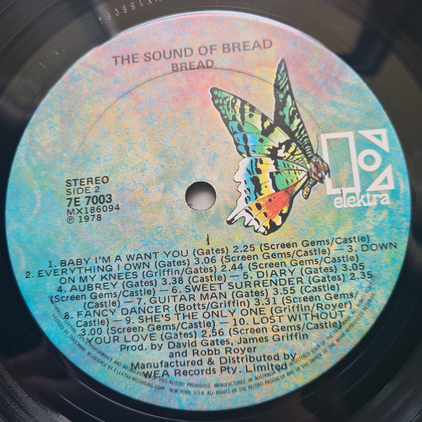 Bread – The Sound Of Bread: 20 Of Their Greatest Songs - 1977 - Vinyl Record LP