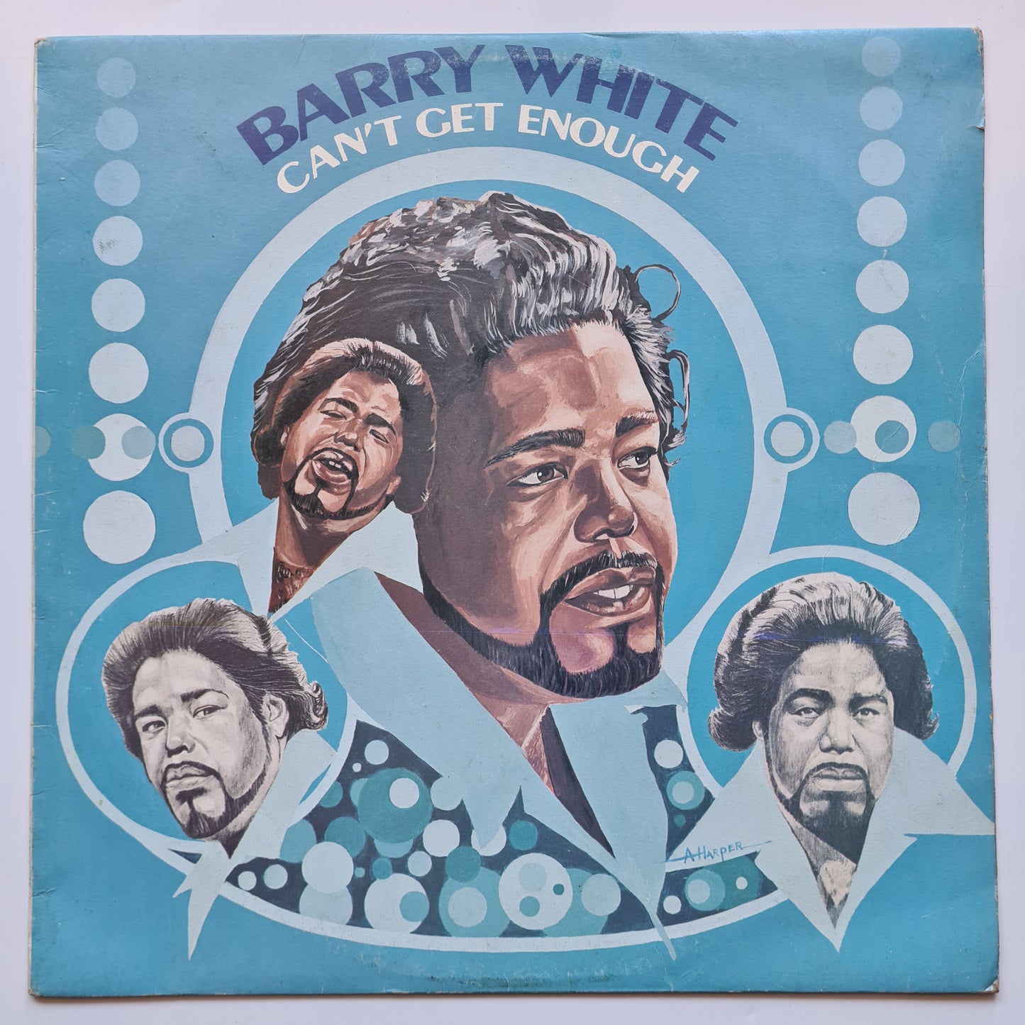Barry White – Can't Get Enough - 1974 - Vinyl Record LP