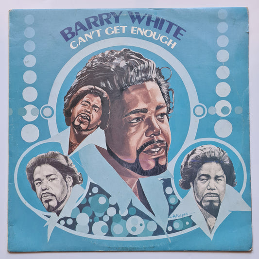 Barry White – Can't Get Enough - 1974 - Vinyl Record LP