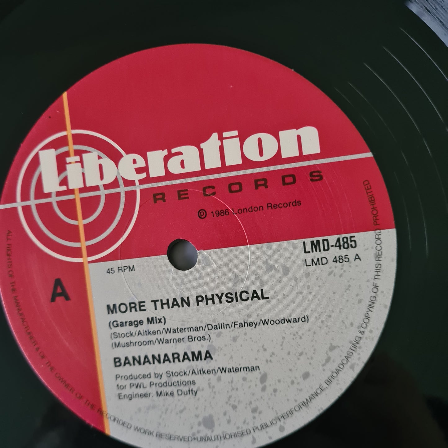 Bananarama – More Than Physical - 1986 - Vinyl Record 12" Maxi Single