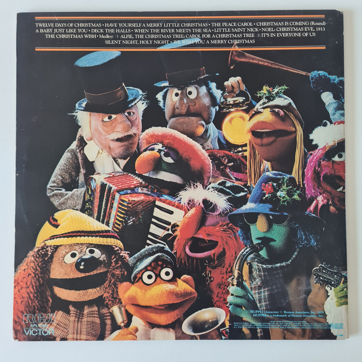 John Denver & The Muppets - A Christmas Together - 1979 - Vinyl Record LP
